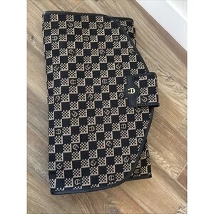 Rare Etienne Aigner Vintage Brown/Black Garment‎ Carry-On Luggage Travel